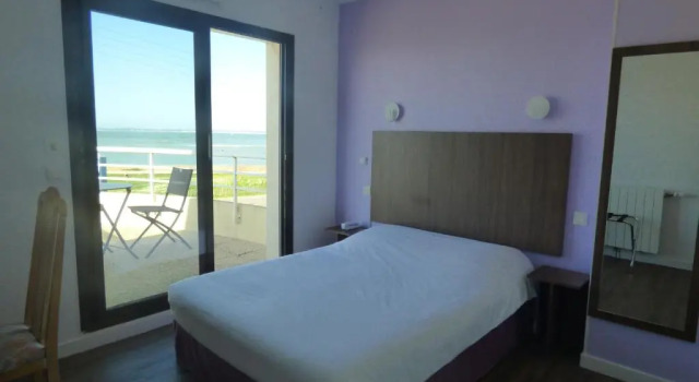 Двухместный номер Standard с балконом и с видом на море Hotel Castel Moor