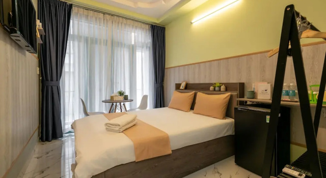 Люкс Deluxe Cô Châu Homestay