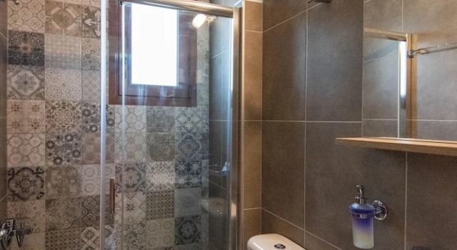 Standardowy jednoosobowy pokój i balkonem Pension Sakis