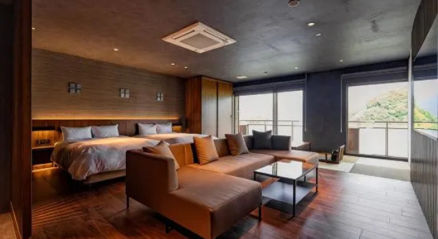 Номер Deluxe Urari Takeo Garden Terrace Spa Resorts