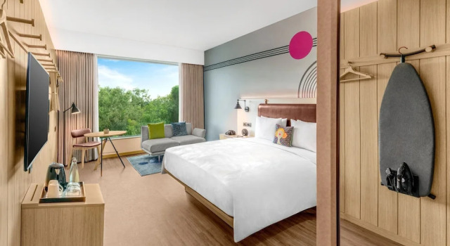 Moxy Bengaluru Airport Prestige Tech Cloud, Rezervovat Hotel Hotely v Bangalore s parkováním, Parkování