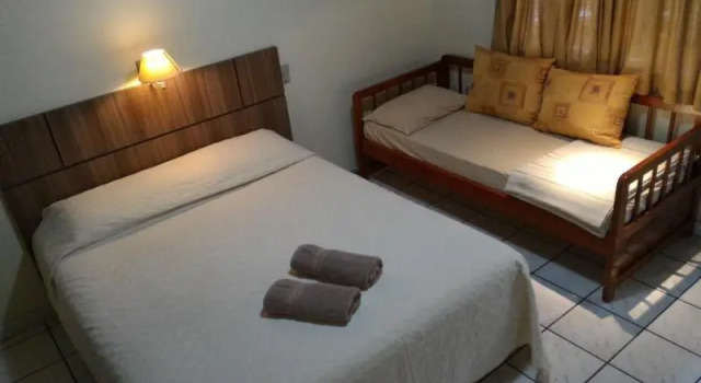 Четырёхместный номер Standard с красивым видом из окна VOA Samuka Hotel