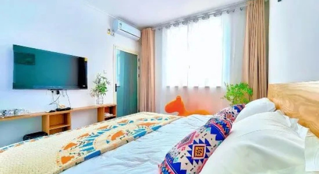 Люкс Yixi Xiaoju · Starry Sky Courtyard · Light Luxury Sojourn Guesthouse (Tekes Bagua City Branch)