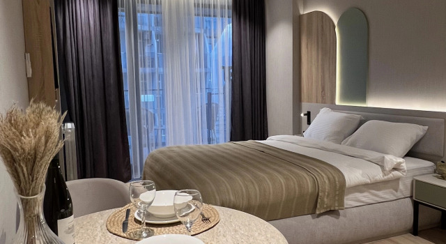 Premium 1st line, free rooftop pool and sea view Apartments, Reserva ahora Apartamento Batum 