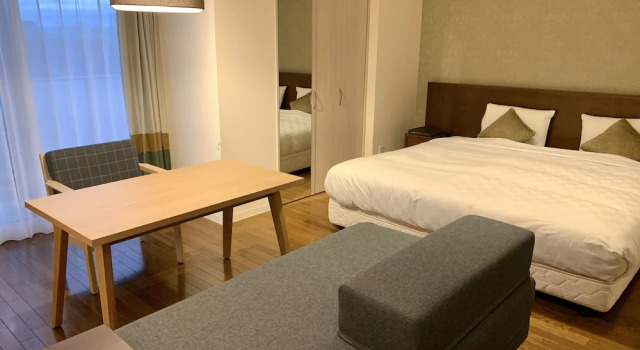 Двухместный номер Deluxe с балконом Hotel Global View Hakodate