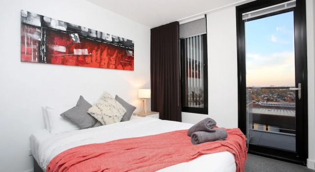 Апартаменты с 2 комнатами с балконом и с видом на город StayCentral - Northcote Hill Penthouse