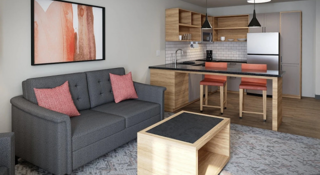 Люкс c 1 комнатой Candlewood Suites Stafford