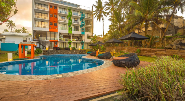 Номер Deluxe Hotel J Ambalangoda