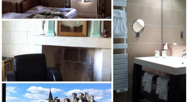 Номер Deluxe Logis Hôtel Le Bussy