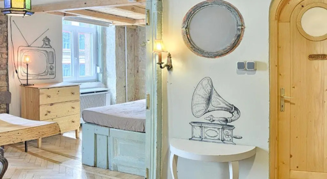 Апартаменты Lavender Circus Hand Drawn Apartments