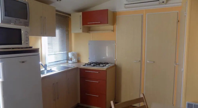 Бунгало с 3 комнатами с видом на сад Natur Camping Bungalow T3 - 8
