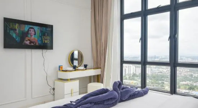 Люкс Deluxe SPACE Residency near KSL mall by LuminaStar