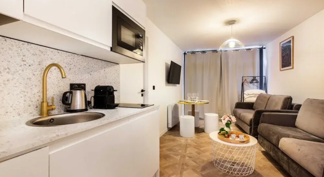 Апартаменты Charming Apartment - 1BD /6P - Near Eiffel Tower
