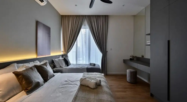 Люкс Superior OYO 90952 Quill Residences Kuala Lumpur