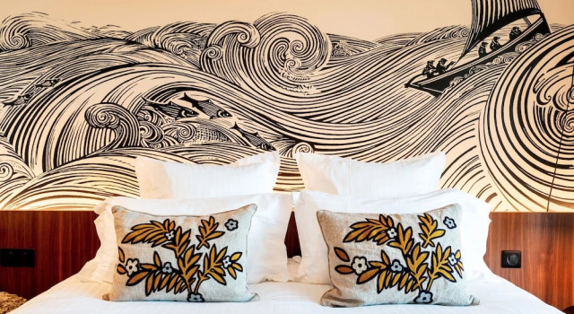 Номер Comfort Hôtel Roz Marine Thalasso Resort