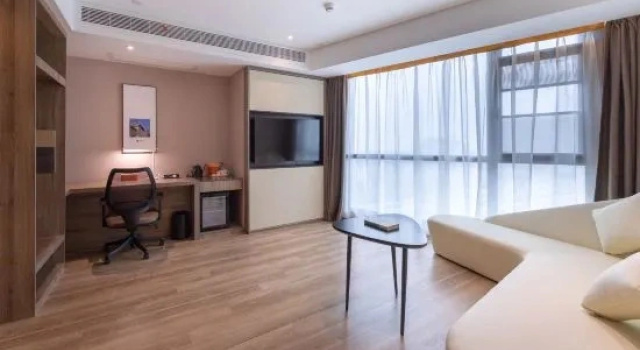 Люкс Atour Hotel Wuhan Guanggu Qingnianhui JinRongGang