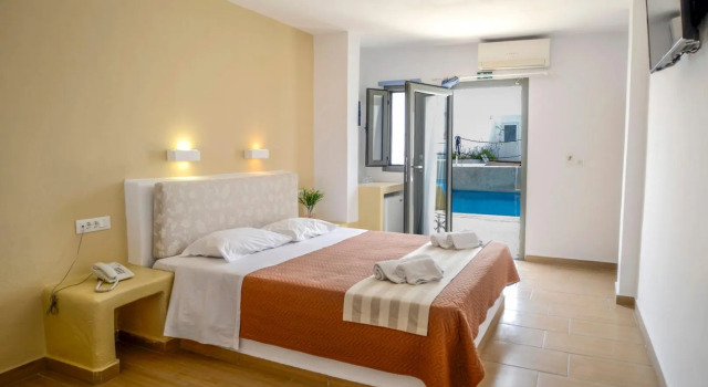 Двухместный номер Standard с видом на бассейн OMIROS HOTEL