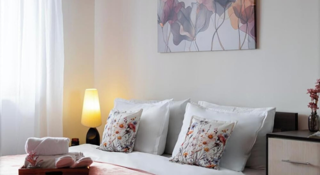 Апартаменты Premium с балконом Stay Inn на ул. Амиряна, 4/6