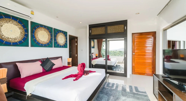 Tropical Sea View Villa, Забронировать Вилла Коттеджи Moo 4, Коттедж