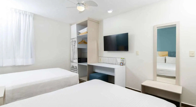 Одноместный номер Standard c 1 комнатой Vista Express Guadalajara Expo SureStay Collection by BW