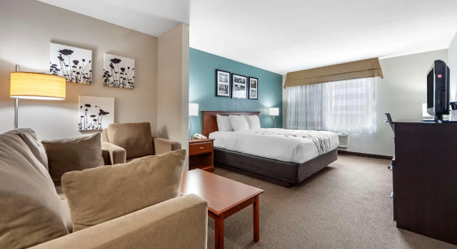 Двухместный люкс Sleep Inn & Suites Hays I-70