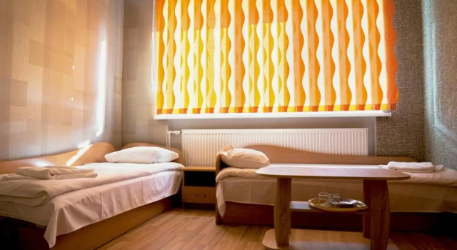Номер Standard с красивым видом из окна Telšių Hotel