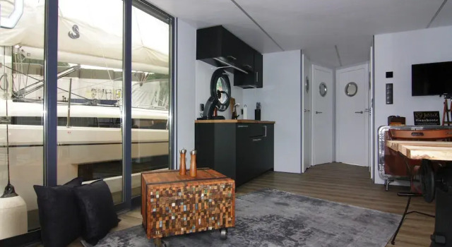 Номер Comfort с 2 комнатами Houseboat Leni, Flensburg