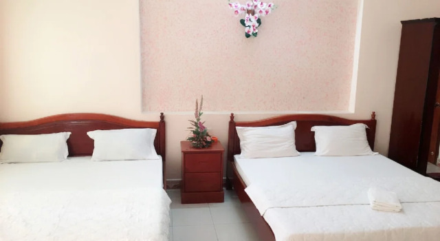 Трёхместный номер Standard Quang Diep Hostel