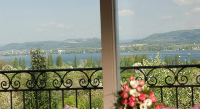 Люкс с видом на озеро Hotel Hirschen Horn