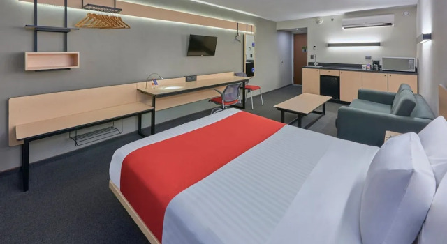 Suite 1 camera da letto City Express by Marriott Cananea