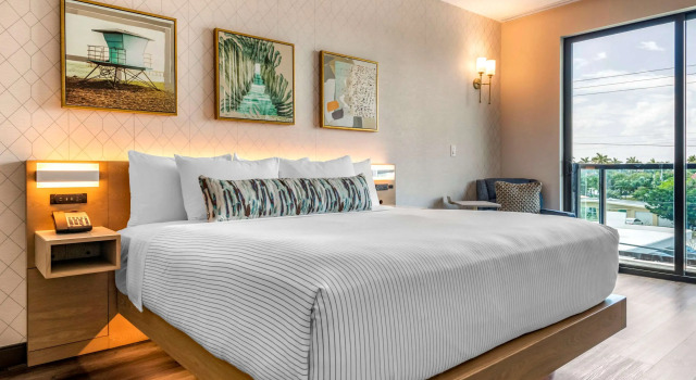 Двухместный номер Cambria Hotel Fort Lauderdale Beach