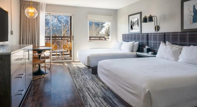Двухместный номер Deluxe с балконом Hotel Ketchum