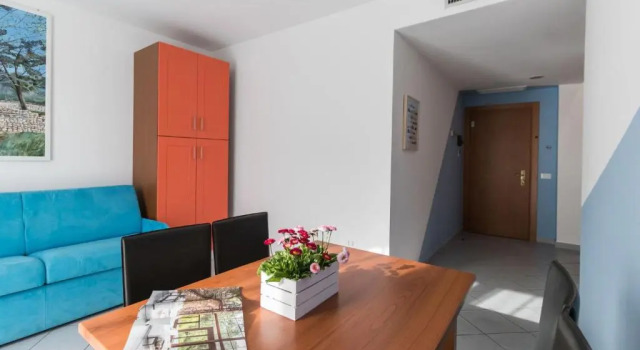 Апартаменты c 1 комнатой с частичным видом на море Residence Il Poggio