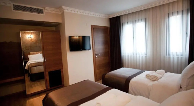 Deluxe Třílůžkový pokoj Pera Line Hotel