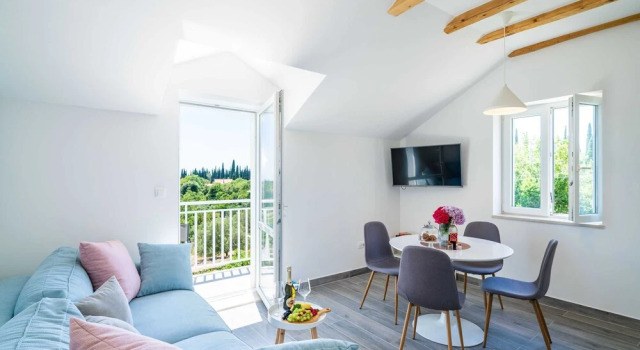 Апартаменты с 2 комнатами с балконом Apartments Amalija