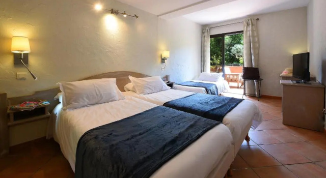 Двухместный номер Standard Цокольный этаж Hôtel Castel dOrcino