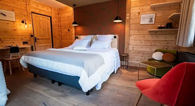 Номер Deluxe Chalet-Hôtel La Marmotte, La Tapiaz & SPA, The Originals Relais