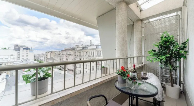 Апартаменты Comfort с балконом Lumina stylish apartments in the center