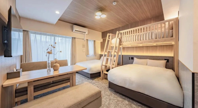 Двухместный семейный номер Superior Apartment Hotel 11 Shinimamiya 3