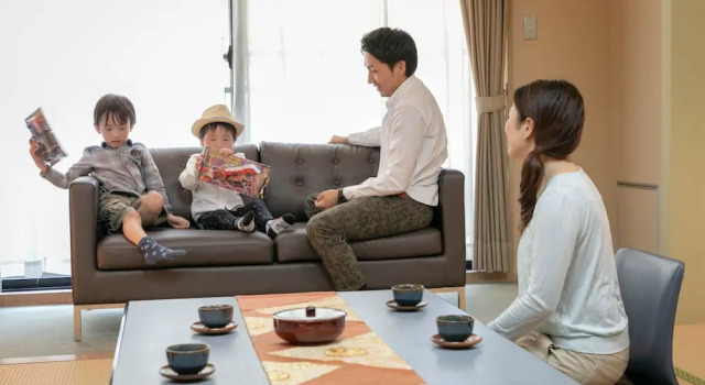 Четырёхместный семейный номер Standard Kujyukushima Seaside Terrace Hotel & Spa Hanamizuki