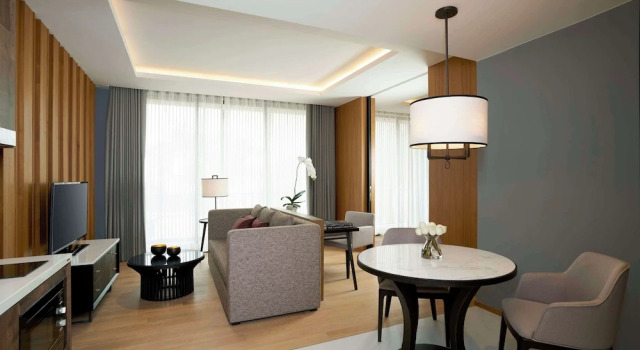 Люкс c 1 комнатой с балконом Anantara Chiang Mai Serviced Suites