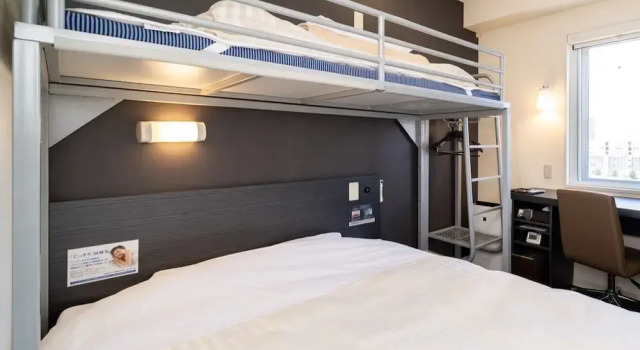 Трёхместный номер Standard Super Hotel Asahikawa