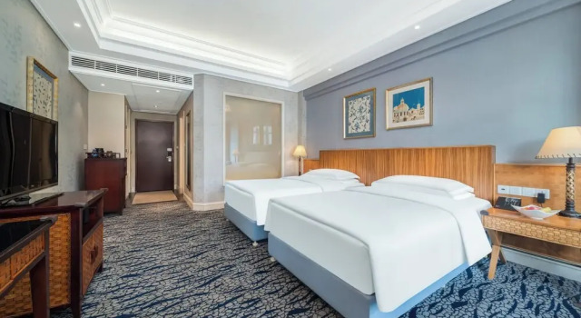 Двухместный номер Superior с балконом и с красивым видом из окна Goodview Hot Spring Hotel Tangxia