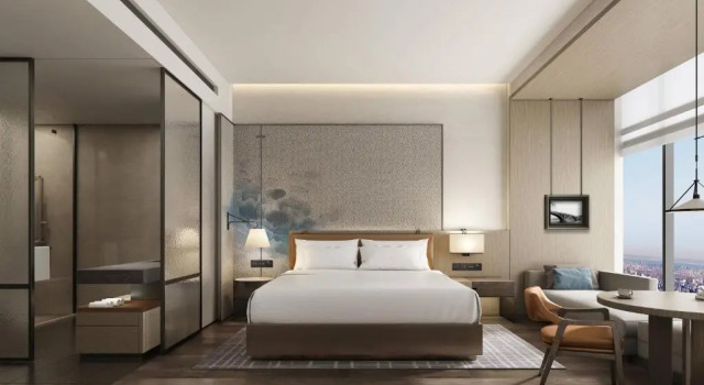 Двухместный номер Deluxe Courtyard by Marriott Luoyang