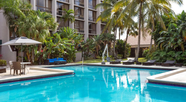 Кровать в общем номере 88 Palms Hotel & Event Center