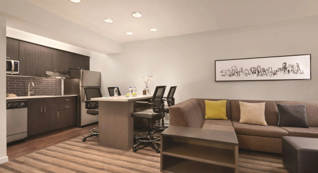 Люкс c 1 комнатой Hyatt House Boston/Burlington