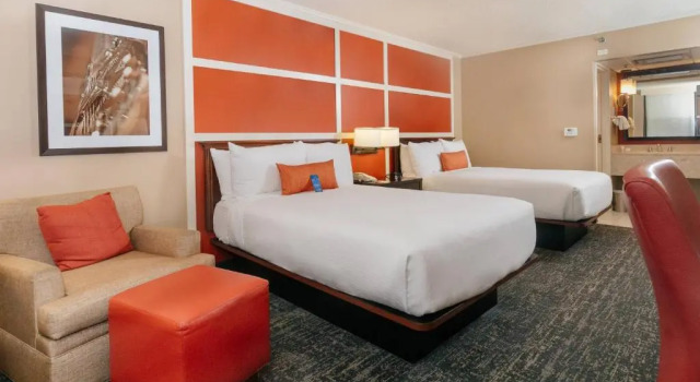 Четырёхместный номер Standard с красивым видом из окна The Inn at Opryland, A Gaylord Hotel