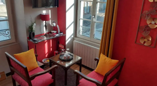 Номер Deluxe Maison dhôtes Camélia