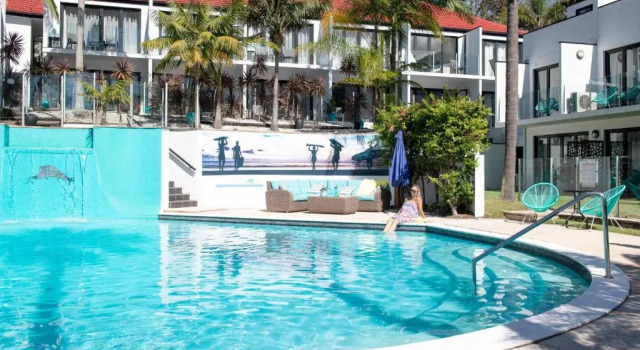 Студия с видом на бассейн Terrigal Pacific Coastal Retreat