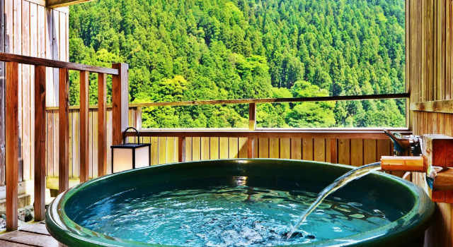Номер with Open-Air Bath Japanese Style Sunriver Oboke